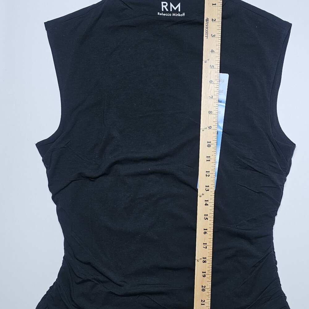 RM Rebecca Minkoff Women's Mock Neck Tank Top - Picture 4 of 6